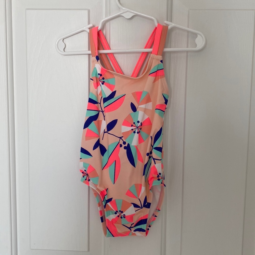 NWOT Gymboree Baby Girl One Piece Swimsuit Size 18-24 Months
